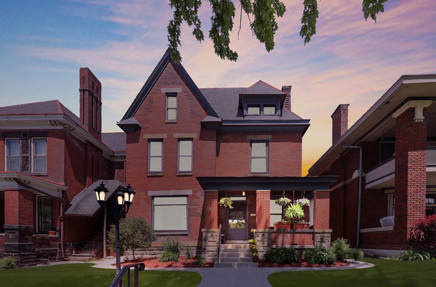 178 Buttles Avenue, a sold brick Victorian home in Columbus's Victorian Village