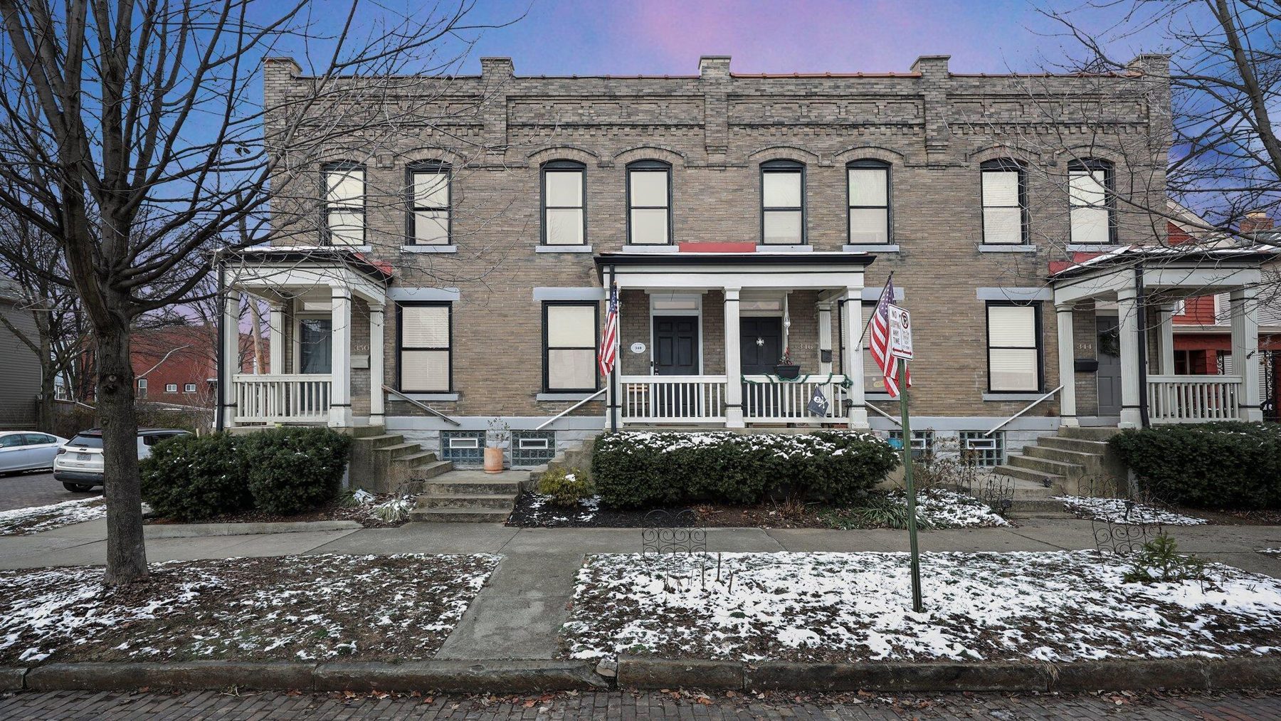 348 W Second Avenue, sold brick rowhomes in Columbus's Italian Village